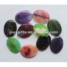 40*30*8MM Agate Oval Beads